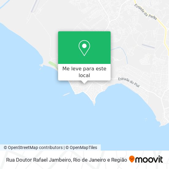 Rua Doutor Rafael Jambeiro mapa