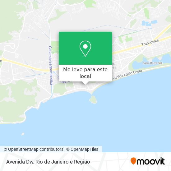 Avenida Dw mapa