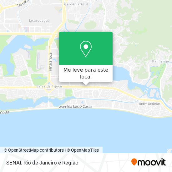 SENAI mapa