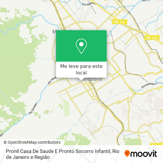 Pronil Casa De Saude E Pronto Socorro Infantil mapa