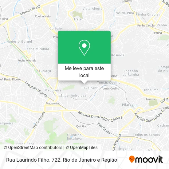 Rua Laurindo Filho, 722 mapa