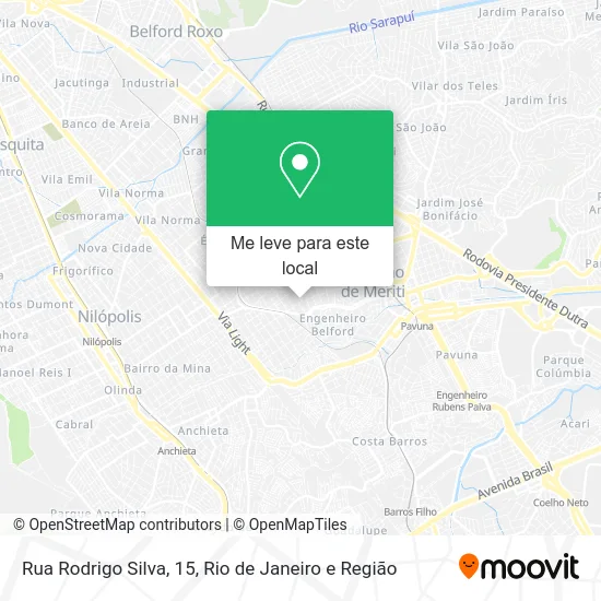 Rua Rodrigo Silva, 15 mapa