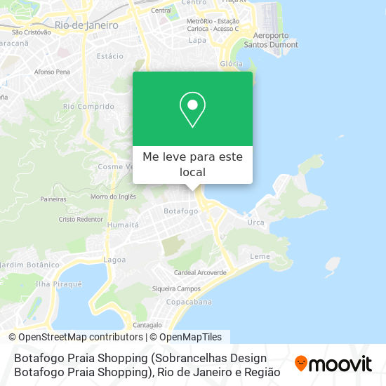 Botafogo Praia Shopping (Sobrancelhas Design Botafogo Praia Shopping) mapa