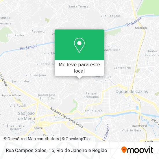 Rua Campos Sales, 16 mapa