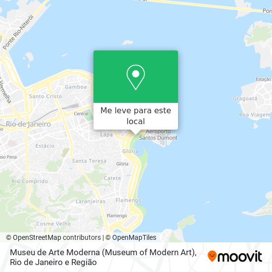 Museu de Arte Moderna (Museum of Modern Art) mapa