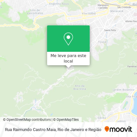 Rua Raimundo Castro Maia mapa