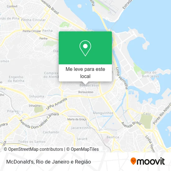 McDonald's mapa