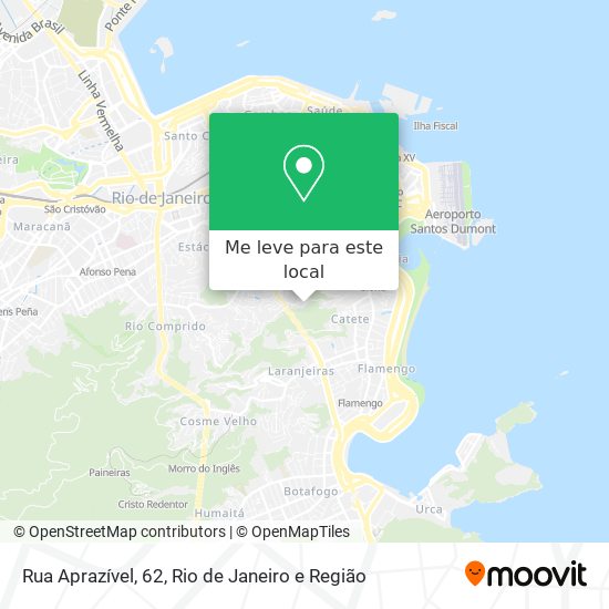 Rua Aprazível, 62 mapa