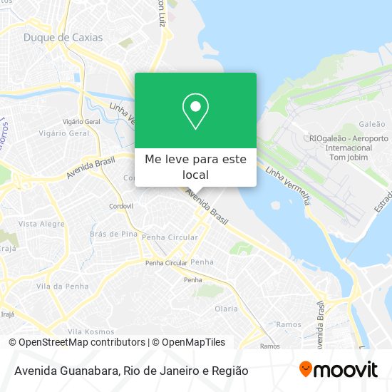 Avenida Guanabara mapa