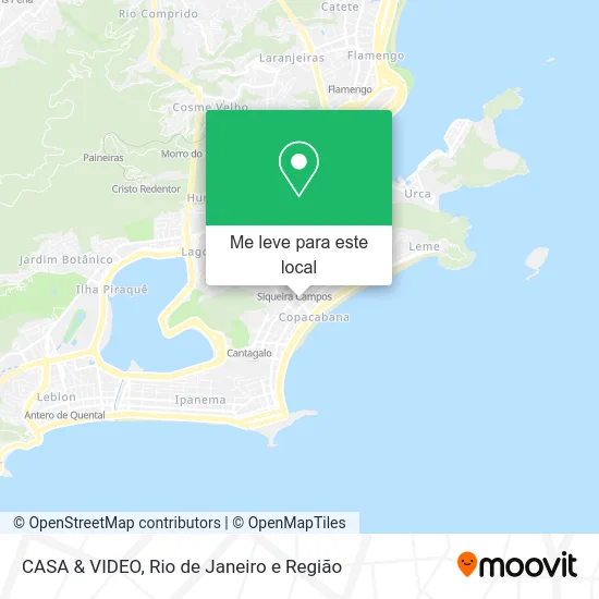 CASA & VIDEO mapa