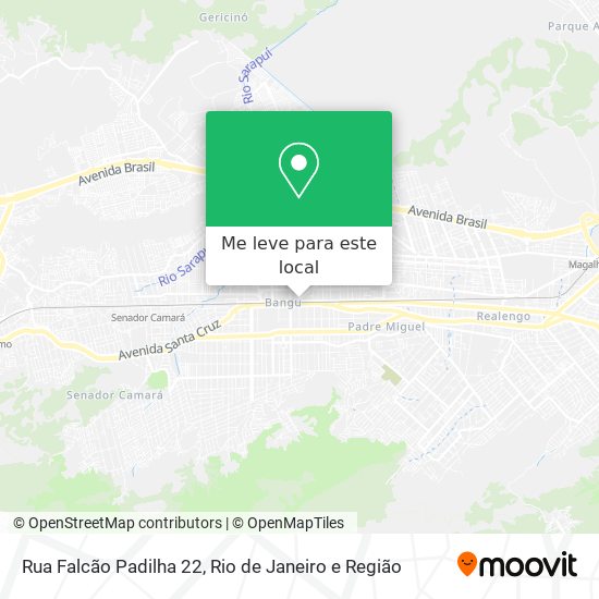 Rua Falcão Padilha 22 mapa