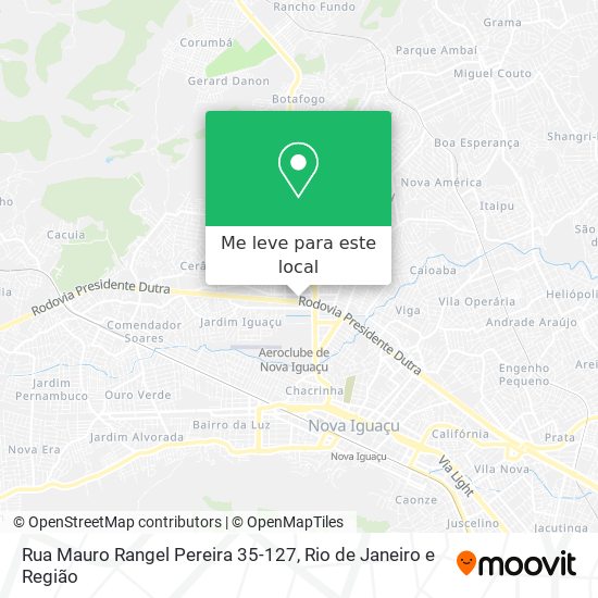 Rua Mauro Rangel Pereira 35-127 mapa