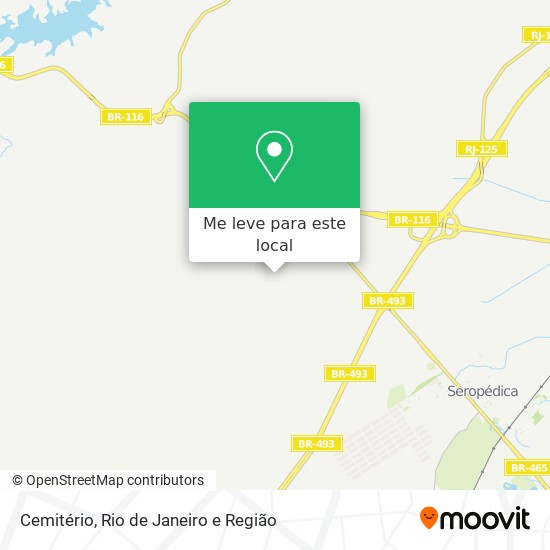 Cemitério mapa