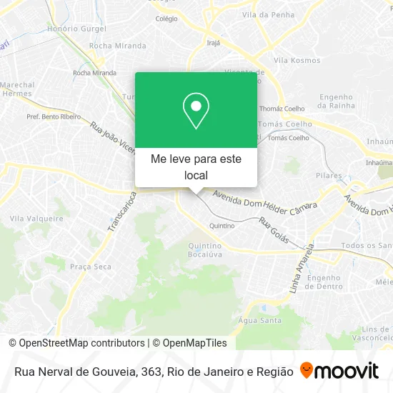 Rua Nerval de Gouveia, 363 mapa