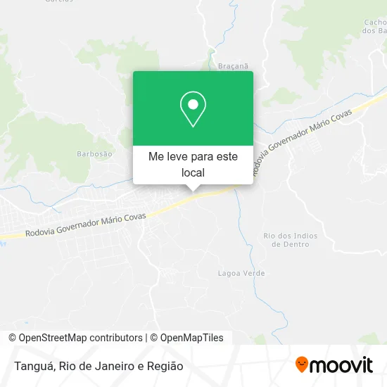 Tanguá mapa