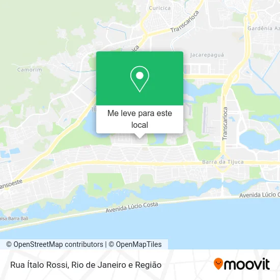 Rua Ítalo Rossi mapa