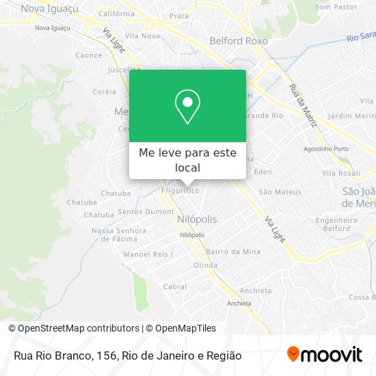 Rua Rio Branco, 156 mapa