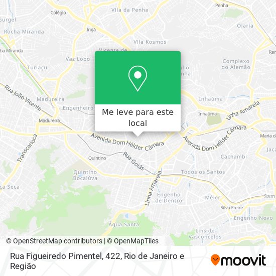 Rua Figueiredo Pimentel, 422 mapa