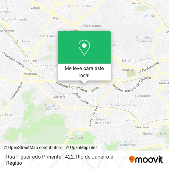 Rua Figueiredo Pimentel, 422 mapa