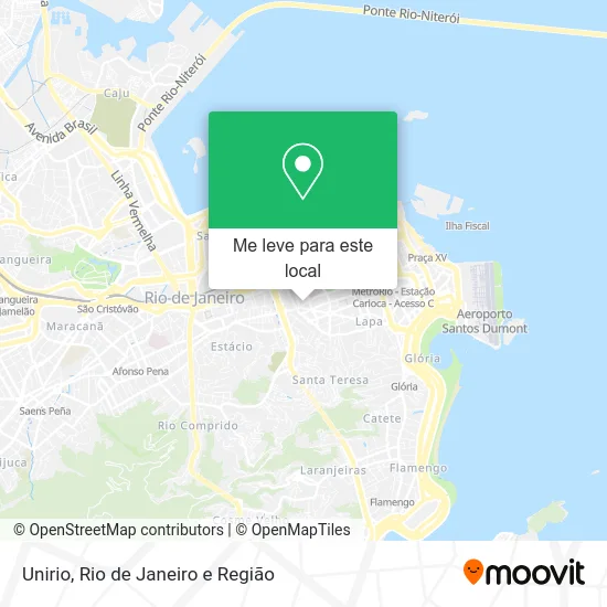 Unirio mapa