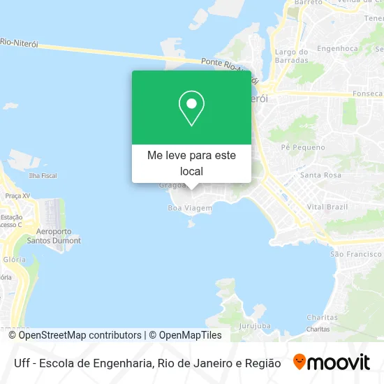 Uff - Escola de Engenharia mapa