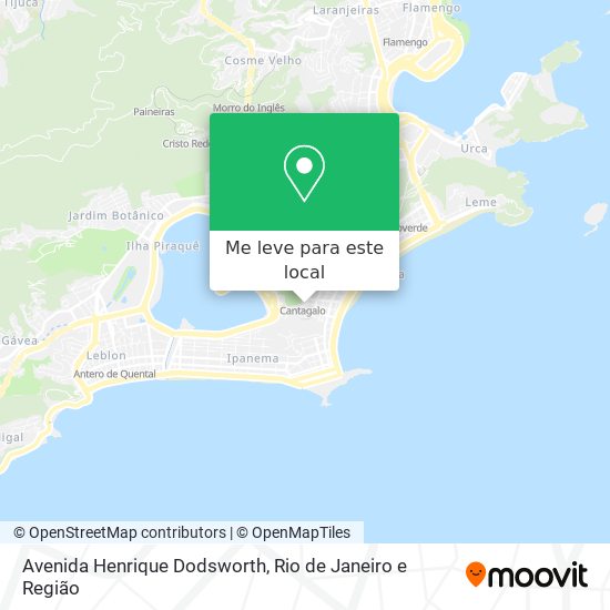 Avenida Henrique Dodsworth mapa