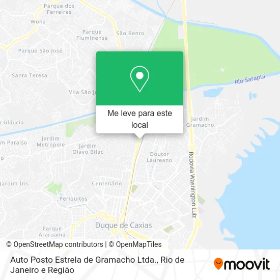 Auto Posto Estrela de Gramacho Ltda. mapa