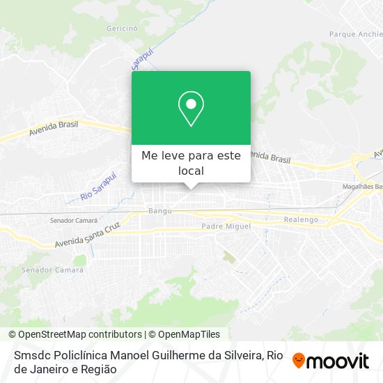 Smsdc Policlínica Manoel Guilherme da Silveira mapa