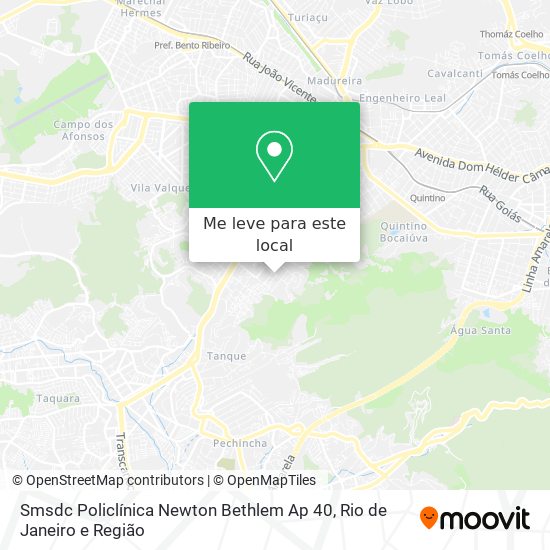 Smsdc Policlínica Newton Bethlem Ap 40 mapa