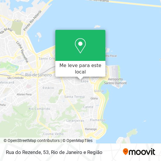 Rua do Rezende, 53 mapa