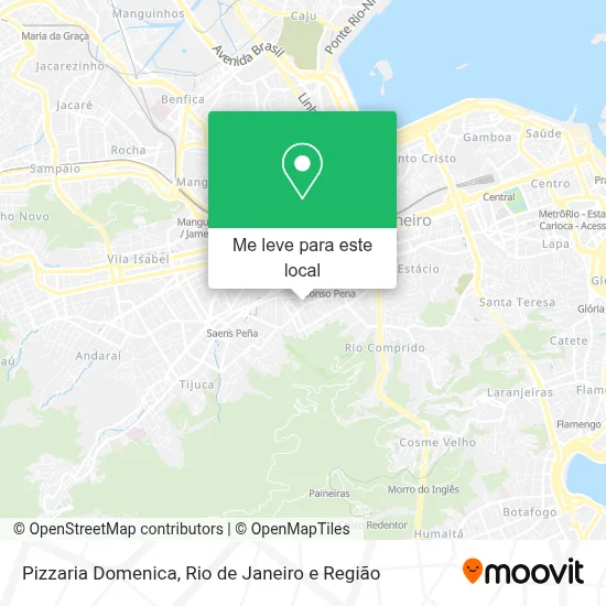 Pizzaria Domenica mapa