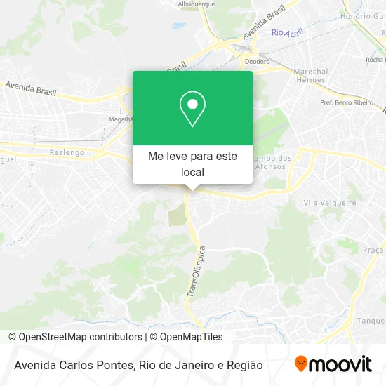 Avenida Carlos Pontes mapa
