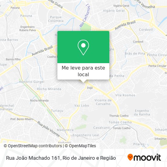 Rua João Machado 161 mapa