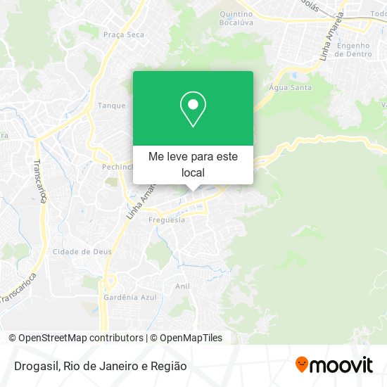 Drogasil mapa