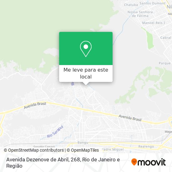 Avenida Dezenove de Abril, 268 mapa