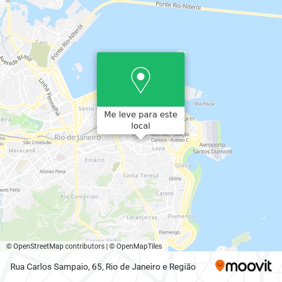 Rua Carlos Sampaio, 65 mapa