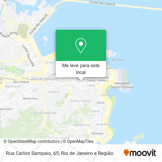 Rua Carlos Sampaio, 65 mapa