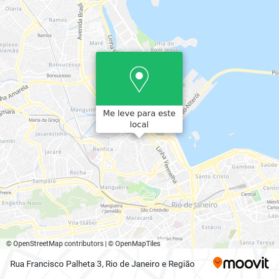 Rua Francisco Palheta 3 mapa