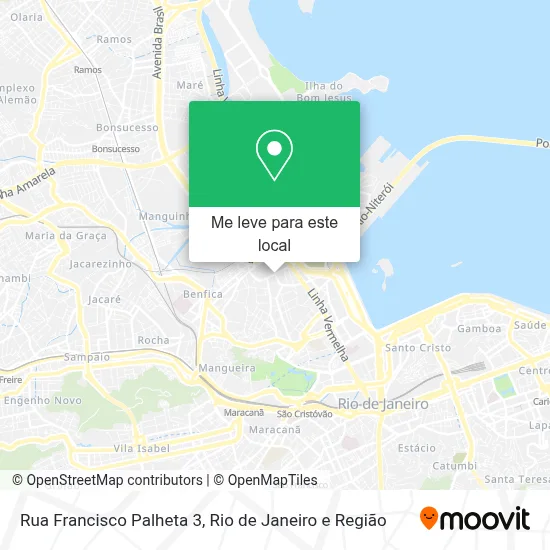 Rua Francisco Palheta 3 mapa