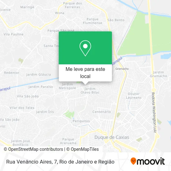 Rua Venâncio Aires, 7 mapa