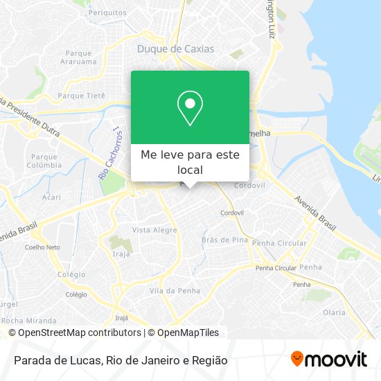 Parada de Lucas mapa