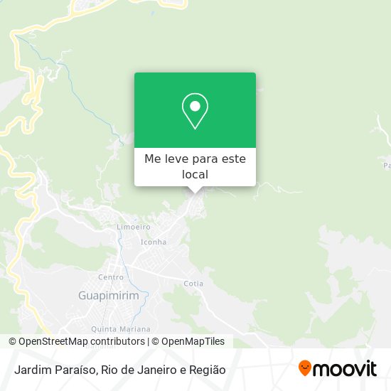 Jardim Paraíso mapa
