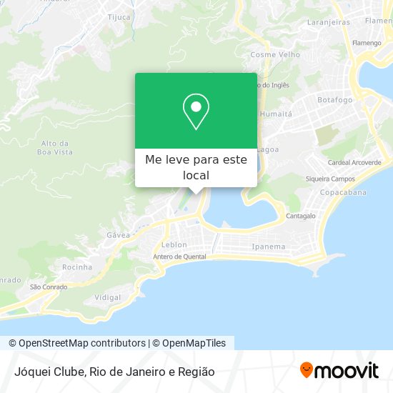 Jóquei Clube mapa