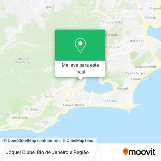 Jóquei Clube mapa