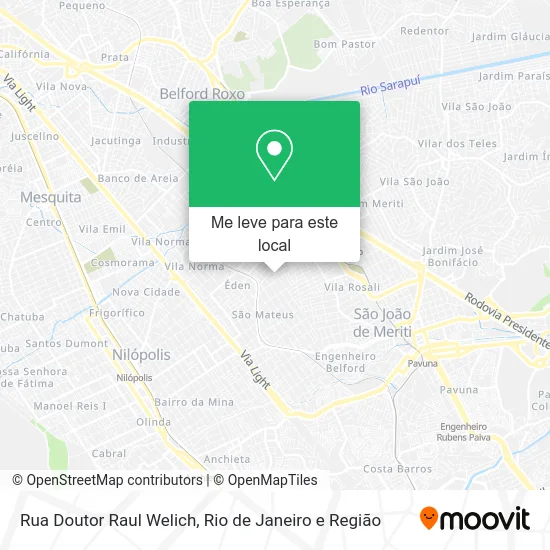 Rua Doutor Raul Welich mapa