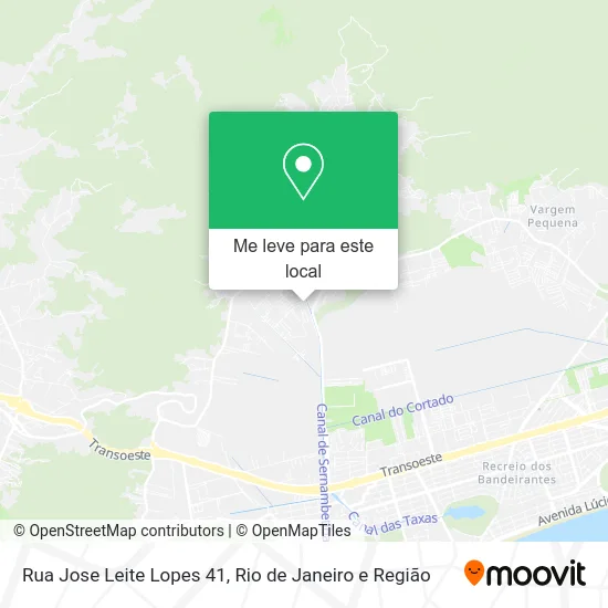 Rua Jose Leite Lopes 41 mapa