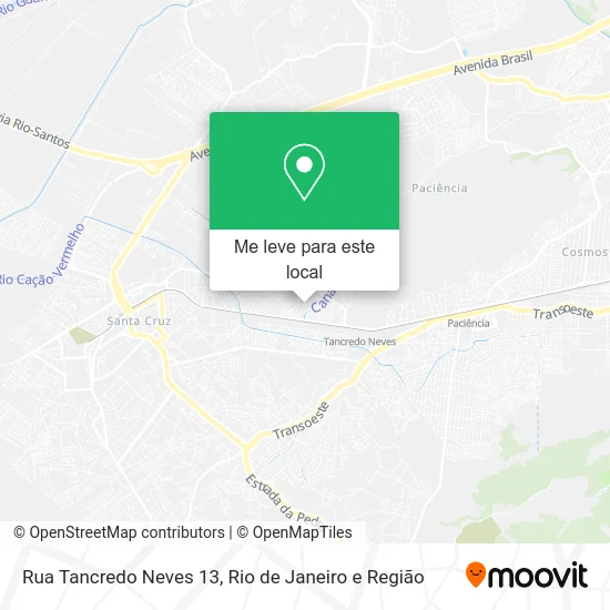 Rua Tancredo Neves 13 mapa