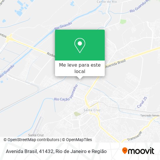 Avenida Brasil, 41432 mapa