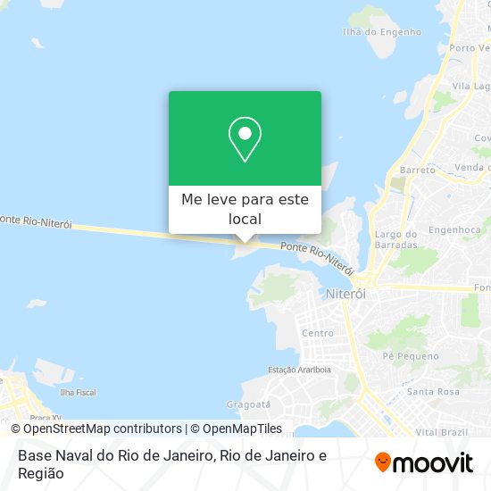Base Naval do Rio de Janeiro mapa