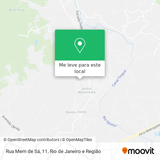 Rua Mem de Sá, 11 mapa